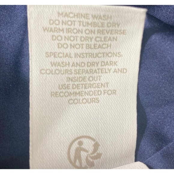 Boden Mimi Velvet Mini Skirt 6 Blue Bird Star Whimsical Print Holiday Festive - Picture 6 of 9